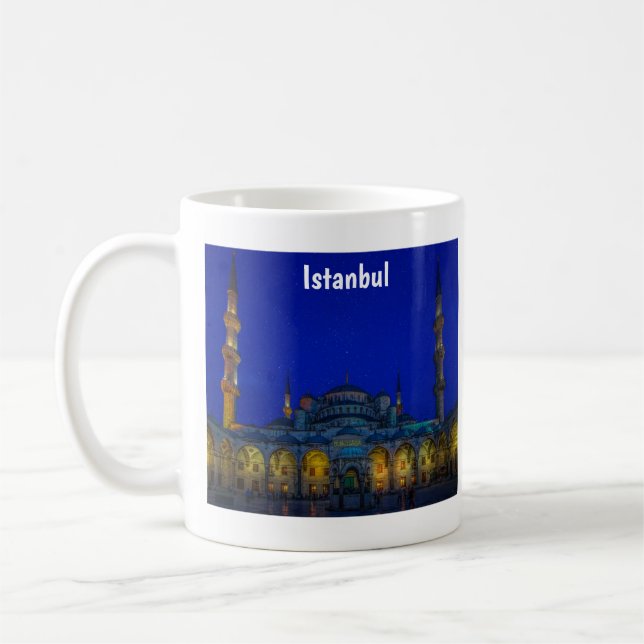 Blue Mosque Istanbul  Coffee Mug (Left)