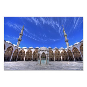 Blue Mosque, Istanbul, Turkey Photo Print