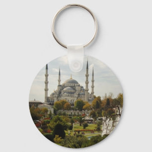 Blue Mosque Keychain