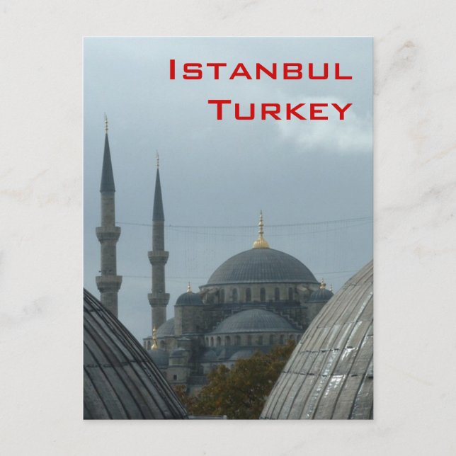 Blue Mosque Postcard (Front)