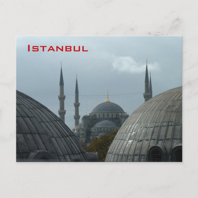 Blue Mosque Postcard (Front)