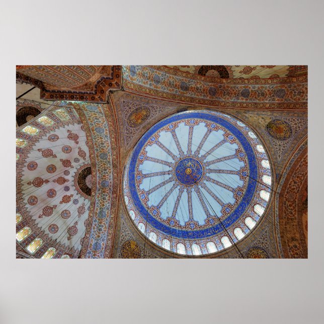Blue Mosque Print (Front)