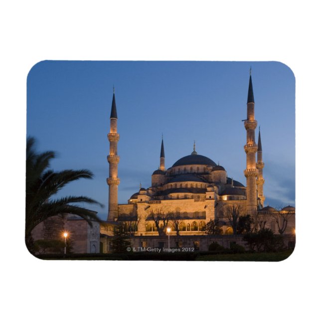 Blue Mosque, Sultanhamet Area, Istanbul, Turkey Magnet (Horizontal)