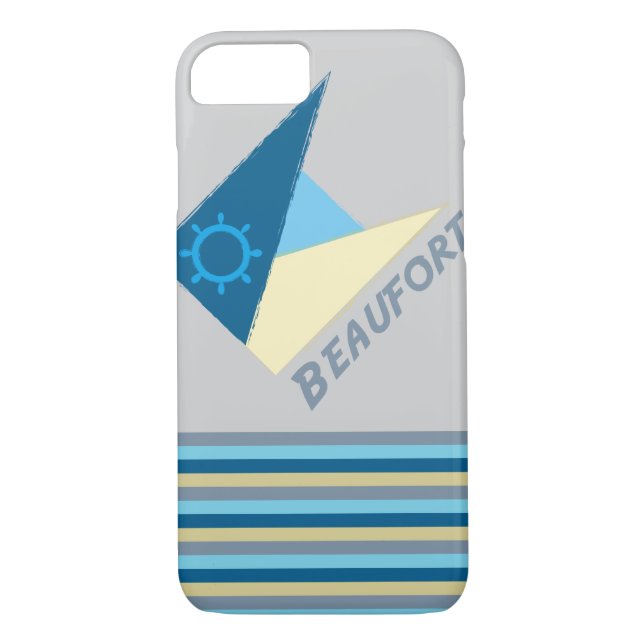 Blue Motion by Shirt to Design Case-Mate iPhone Case (Back)
