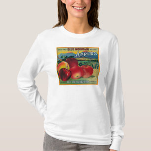 Blue Mountain Apple Crate LabelCove, OR T-Shirt