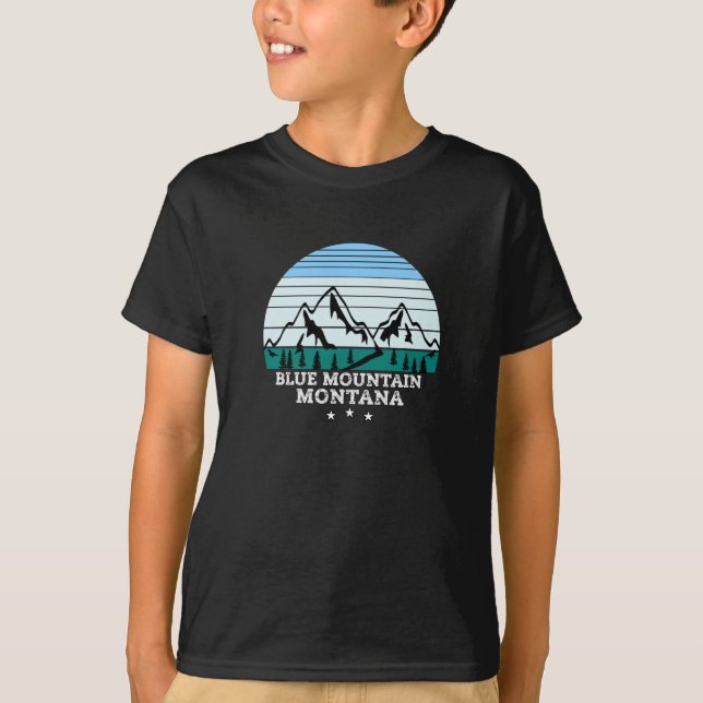 BLUE MOUNTAIN Montana T-Shirt (Front)