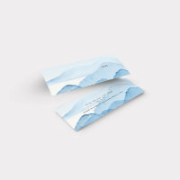 Blue Mountain Range Wedding Website Card