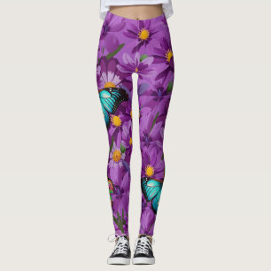 "Blue Mountain Swallowtail" Leggings