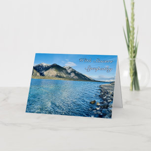 Blue Mountain Sympathy Folded Foil Greeting Card