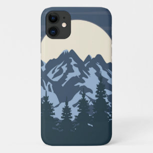Blue Mountain View iPhone 11 Case