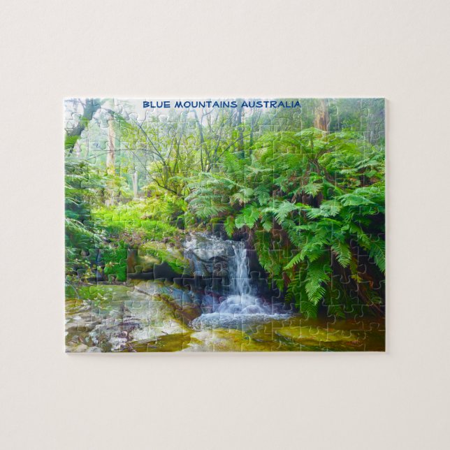 Blue Mountains Australia Jigsaw Puzzle (Horizontal)