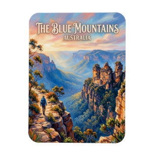 Blue Mountains Australia Magnet