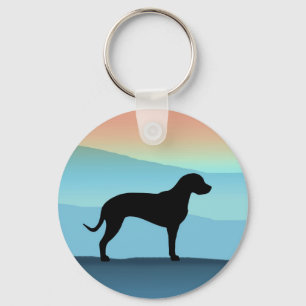 Blue Mountains Catahoula Keychain