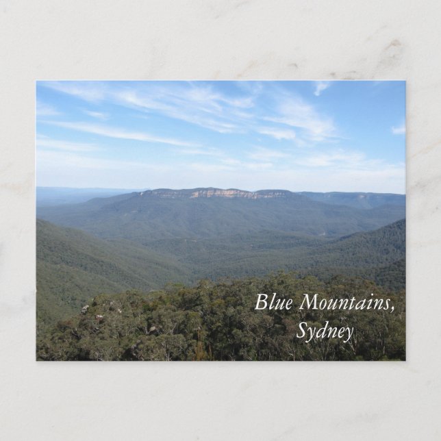 Blue mountains, Sydney Postcard (Front)