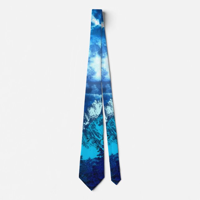 Blue mountains tie (Front)