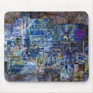 Blue Mouse Pad