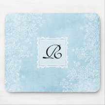 Blue Mouse Pad