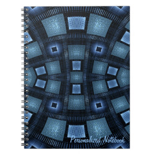 Blue Moves Personalized Notebook
