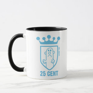 Blue Mr. Mean Crest & Crown Mug