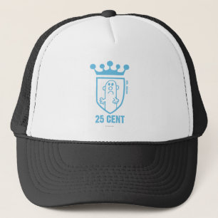 Blue Mr. Mean Crest & Crown Trucker Hat