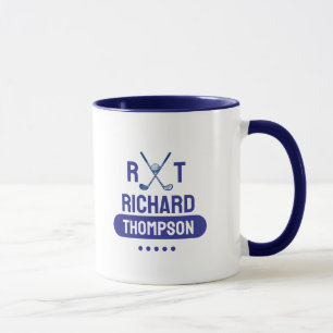 Blue Mug for Cool Golfers