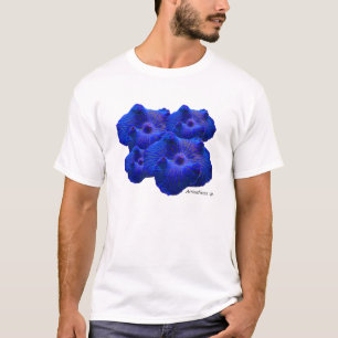 Blue Mushroom, Actinodiscus sp. coral T-Shirt