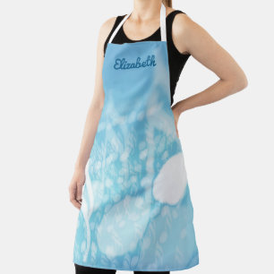 Blue Music Personalized Apron