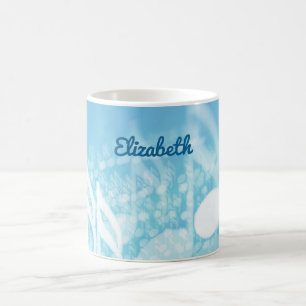 Blue Music Personalized Coffee Mug