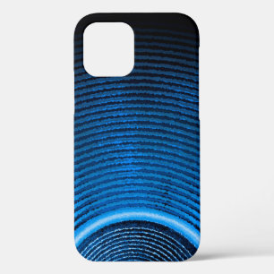 Blue music speaker and sound waves Case-Mate iPhon iPhone 12 Case