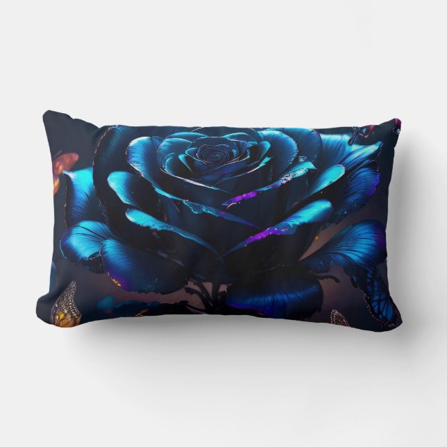 Blue Mystic Lumbar Cushion (Front)