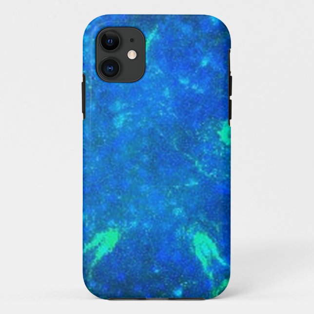 Blue N Aqua iPhone 5 coque (Dos)