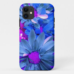 Blue N Purple Daisies iPhone 5 case