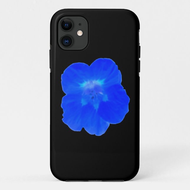 Blue Nasturtium iPhone 5 Case (Back)