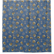 blue nautical pattern