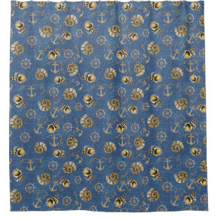 blue nautical pattern