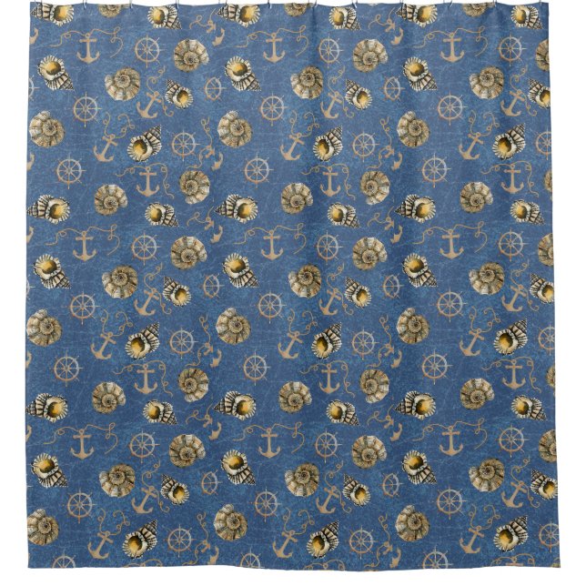 blue nautical pattern (Front)