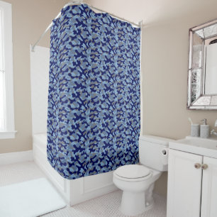 Blue Navy Camo Pattern