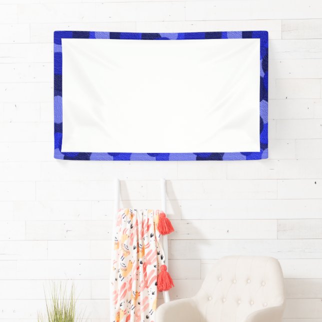 Blue-navy colored touching design banner (Insitu)