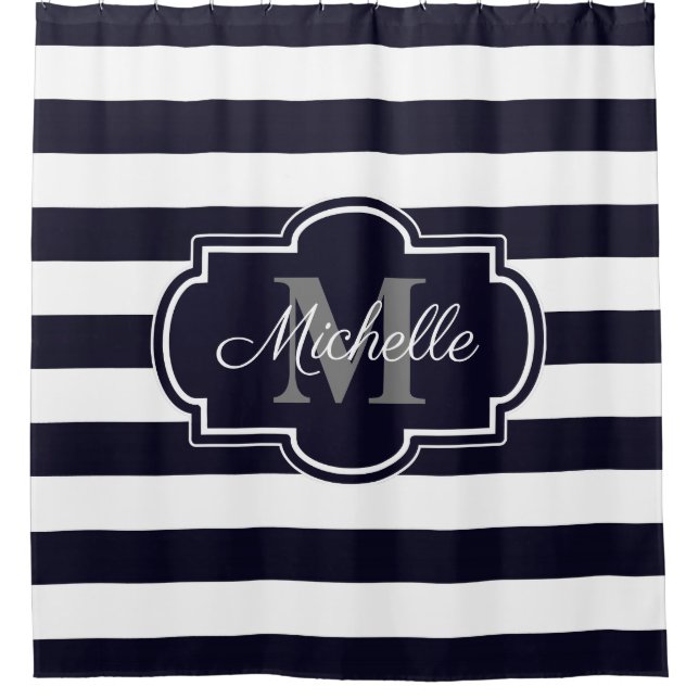 Blue Navy Stripes Pattern (Front)