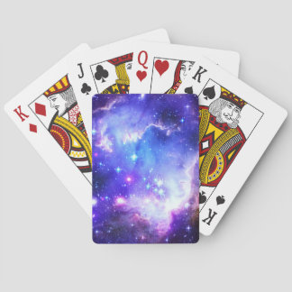 Blue Nebula Playing Cards