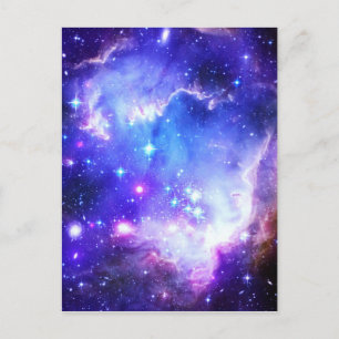 Blue Nebula Postcard