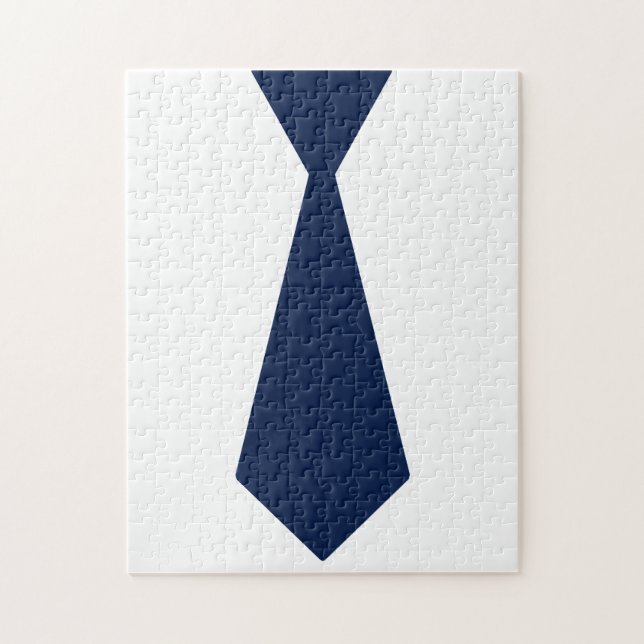 Blue Necktie Father's Day Frustrating Puzzle (Vertical)