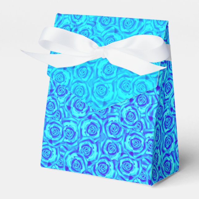blue neon favor box (Front Side)
