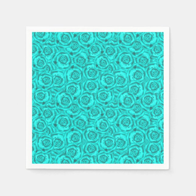 blue neon napkin (Front)