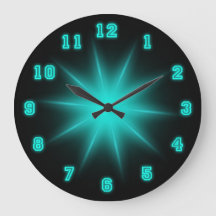 Blue Neon Star 10.75"