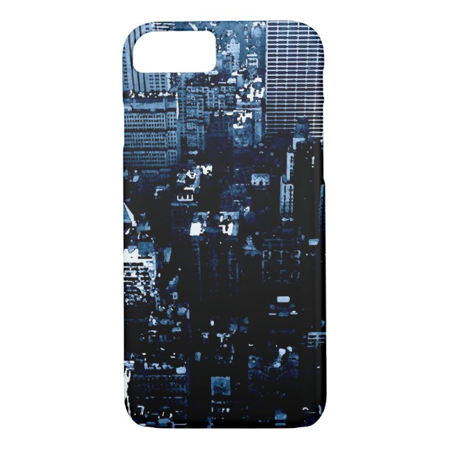 Blue New York City iPhone 7 Case (Back)