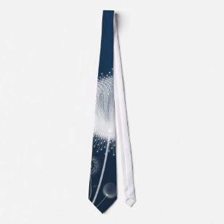 Blue Night Dandelion Canvas Wall Art- Starry Night Tie