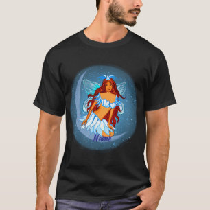 Blue Night Moon Fairy  T-Shirt