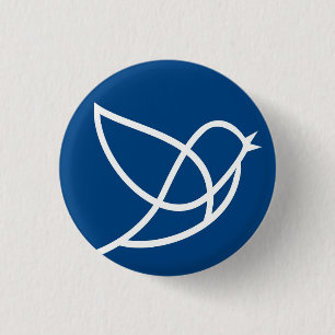 Blue Nightingale Pin