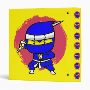 Blue ninja !!! binder